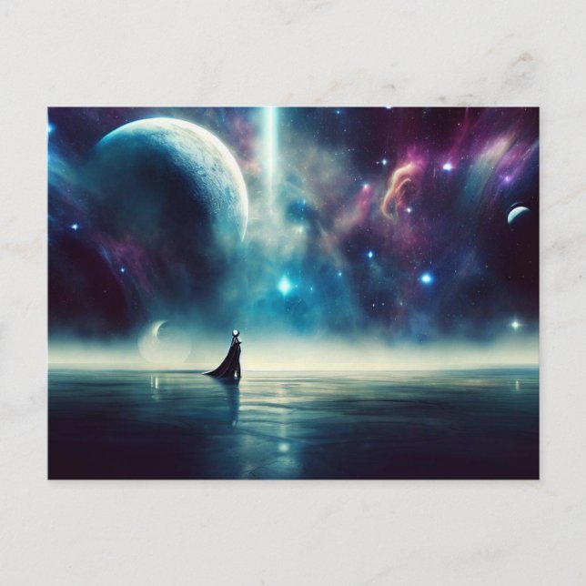Cartão Postal SF - Ópera Espacial 1 (Frente)