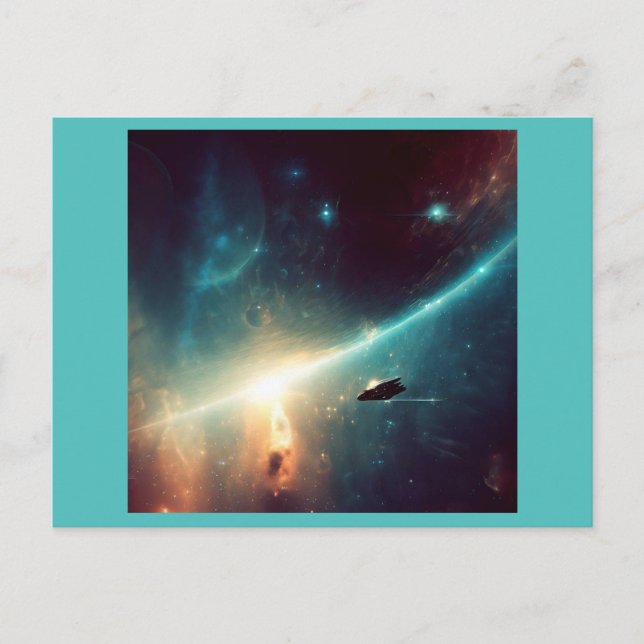 Cartão Postal SF - Ópera Espacial 2 (Frente)