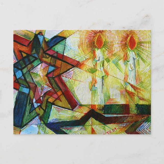 Cartão Postal Shabbat (Frente)