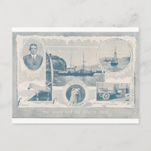 Cartão postal Shackleton 1908