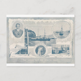 Cartão postal Shackleton 1908