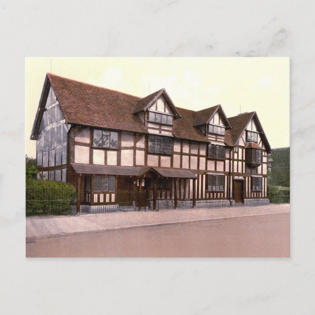 Cartão Postal Shakespeare House (Frente)