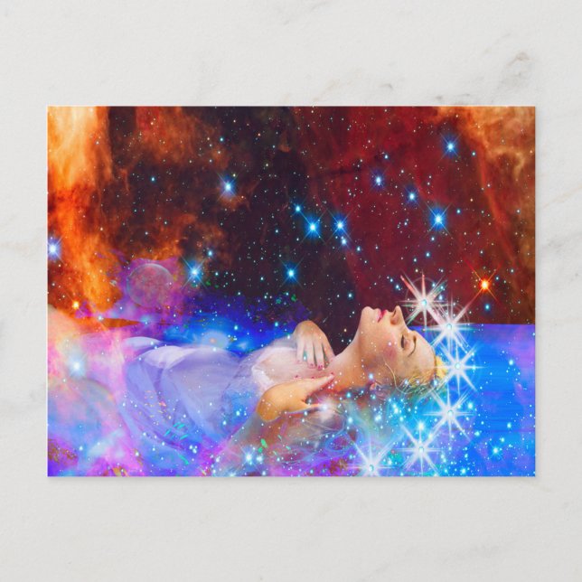 Cartão Postal Shakespeare's Ophelia (Frente)