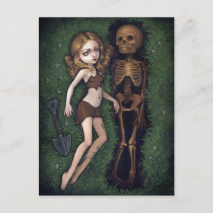 Cartão postal "Shallow Grave"