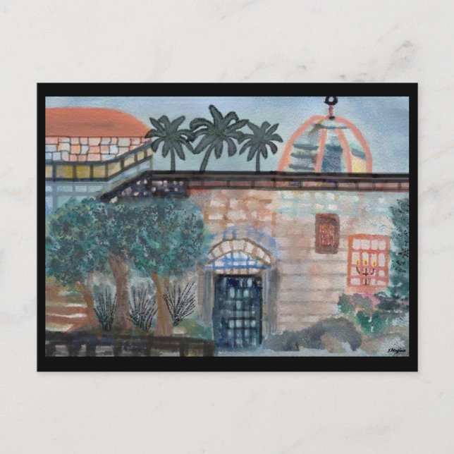 Cartão Postal Shalom Israel (Frente)