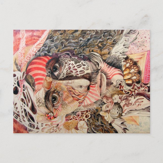 CARTÃO POSTAL SHAMAN PORTRAIT (Frente)