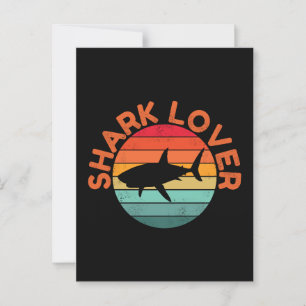 CARTÃO POSTAL SHARK LOVER