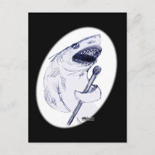 Cartão Postal Sharkey Finatra