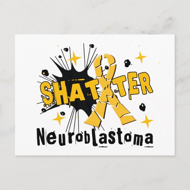 Cartão Postal Shatter Neuroblastoma (Frente)