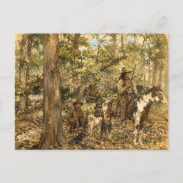 Cartão Postal Shawnee braves.