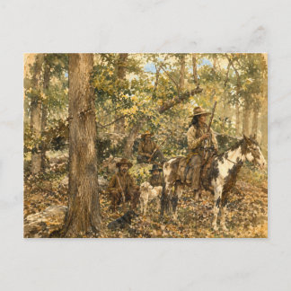 Cartão Postal Shawnee braves.