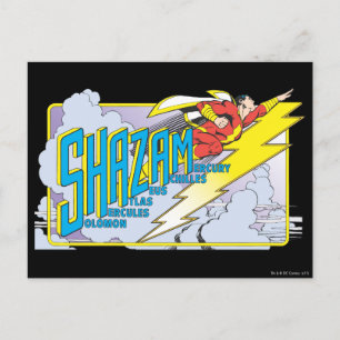 Cartão Postal Shazam Acrônimo 2