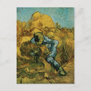 Cartão Postal Sheaf-Binder (após Millet), Van Gogh Fine Art