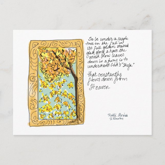 Cartão Postal Shefa (Frente)