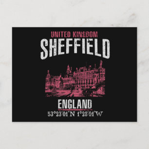 Cartão Postal Sheffield
