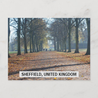 Cartão Postal Sheffield, Cartão-postal do Reino Unido