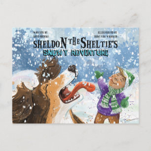 Cartão Postal Sheldon o Sheltie