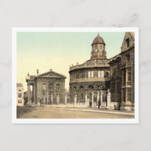 Cartão Postal Sheldonian Theater, Oxford, Inglaterra
