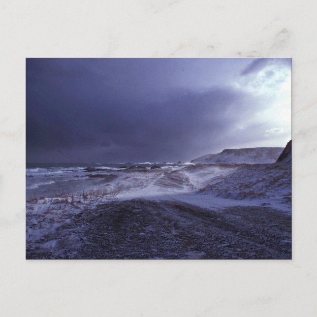 Cartão Postal Shemya Island North Beach (Frente)