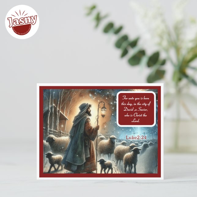 Cartão Postal Shepherd Natal (Criador carregado)