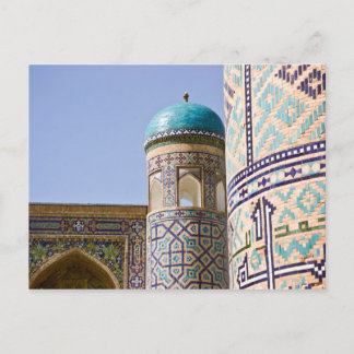 Cartão Postal Sher-Dor Madrasah: Detalhe