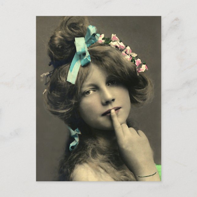 Cartão Postal Shhhhh (Frente)