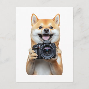 Cartão Postal Shiba Inu