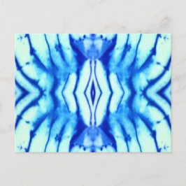 Cartão Postal Shibori Tie Dye