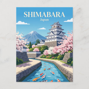 Cartão Postal Shimabara Japão