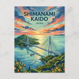 Cartão Postal Shimanami Kaido Japão