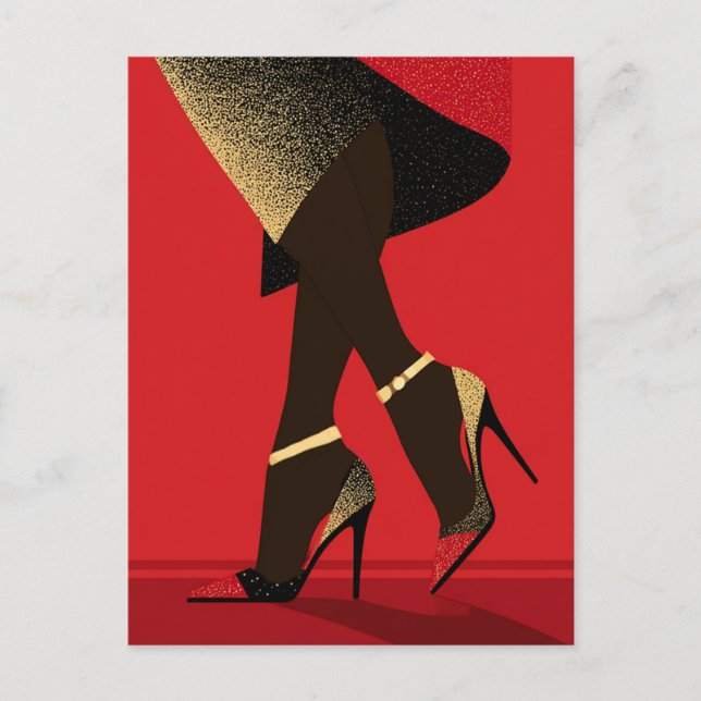 CARTÃO POSTAL SHOE GAME #4 (Frente)