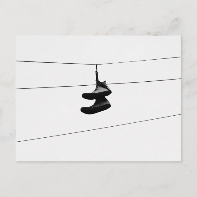 Cartão Postal Shoefiti (Frente)