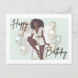 Cartão Postal Shopp Sista da Rainha Negra Africana Melanin