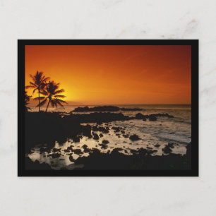 Cartão Postal Shore Oahu Hawaii