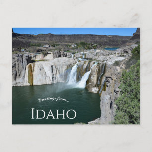 Cartão Postal Shoshone Falls Cobra River Idaho