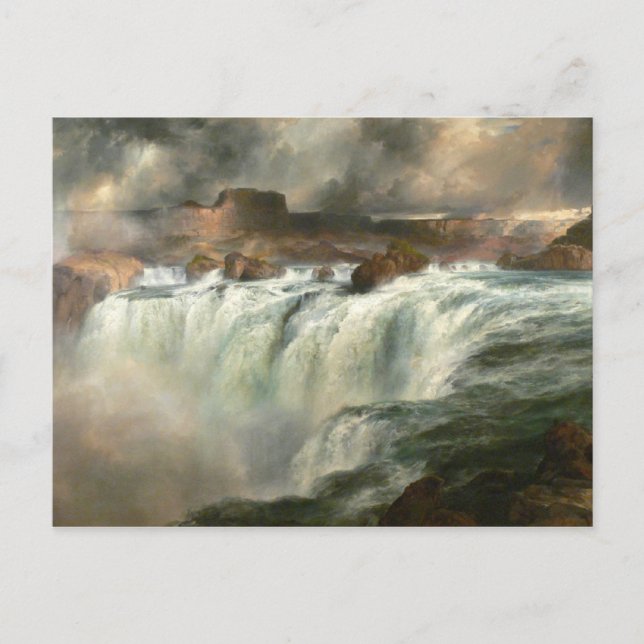 Cartão Postal Shoshone Falls no Cobra - 1900 (Frente)