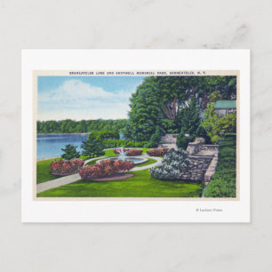 Cartão Postal Shotwell Memorial Park e Lake View