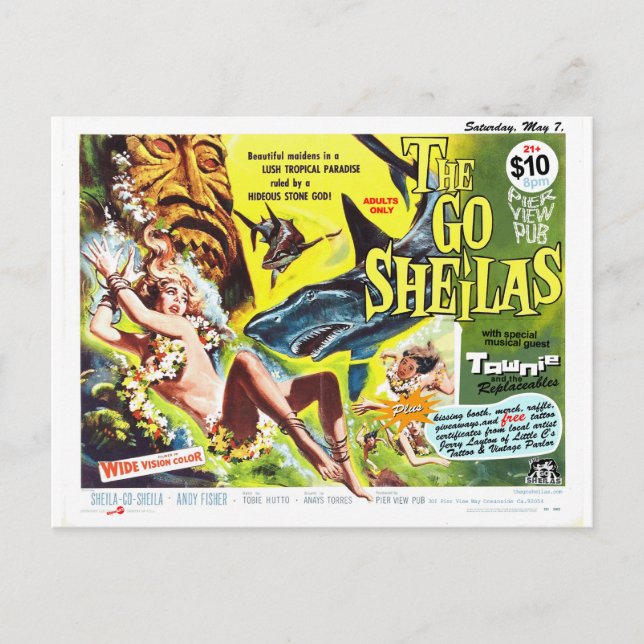 Cartão Postal Show Flyer de maio de 2011 (Frente)