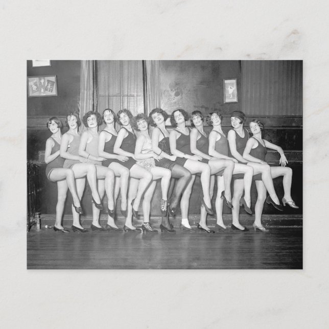 Cartão Postal Showboys, 1924 (Frente)