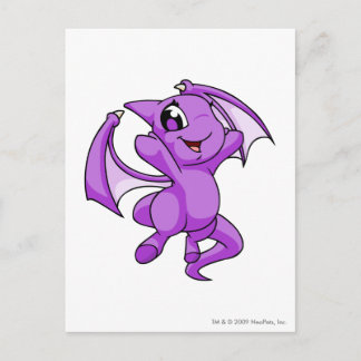Cartão Postal Shoyru Purple