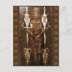 CARTÃO POSTAL SHROUD SACRED DE TURIN