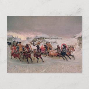 Cartão Postal Shrovetide, 1889