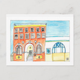 Cartão Postal Shul na praia