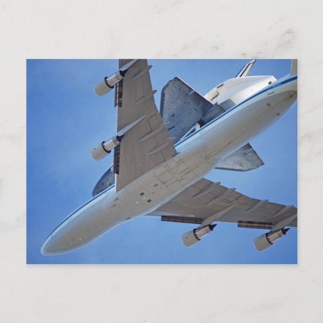 Cartão Postal Shuttle Endeavor (Frente)