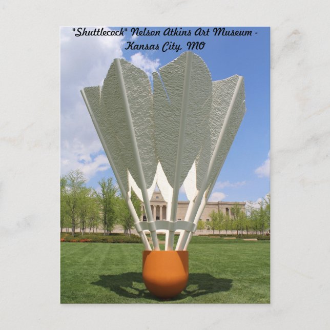 Cartão Postal Shuttlecock # 1 (Frente)