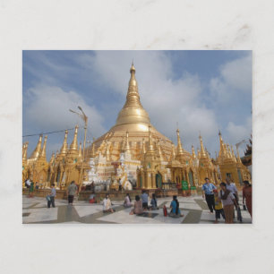 Cartão Postal Shwe Dagon Pagoda