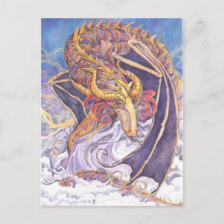 Cartão Postal Shy Dragon