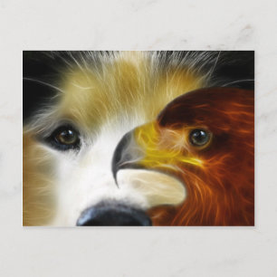 Cartão Postal Sibéria Rouco Mighty Eagle