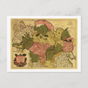 Cartão Postal Sibéria, RússiaMapa PanorâmicoSibéria, Rússia