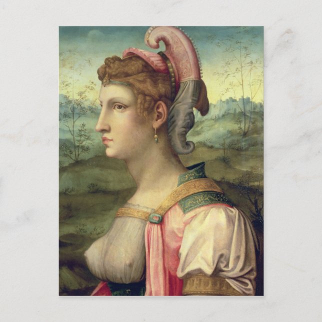 Cartão Postal Sibyl, c.1540 (Frente)